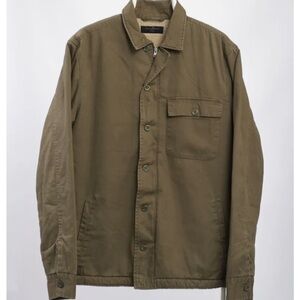 All Saints Deck Shirt Shirpa Light Jacket XL